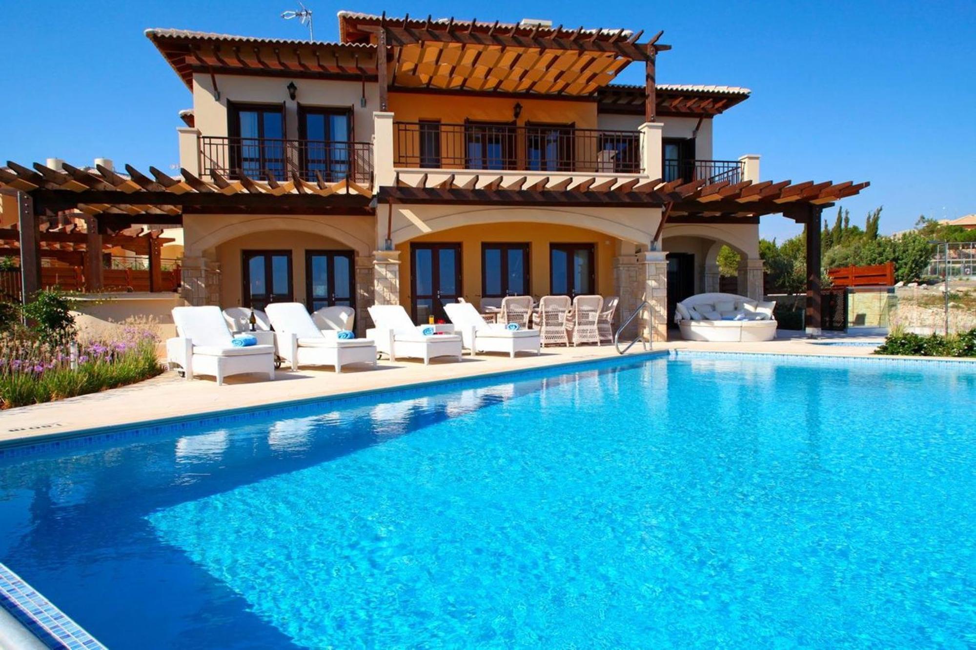 Aphrodite Hills Mythos Collection Poseidon Private Pool Sea View 4 Bedrooms Pafos